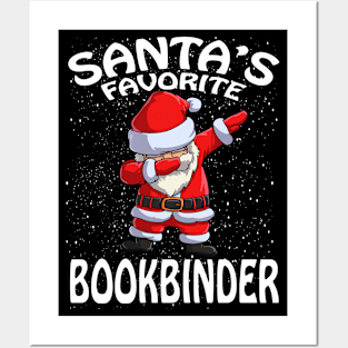 Santas Favorite Bookbinder Christmas Posters and Art